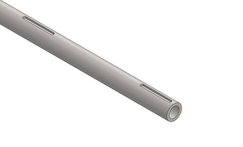REAR AXLE 30X5X952mm MEDIUM 2 DOTS BURNISHED
