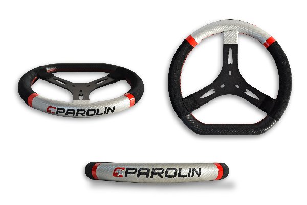 PAROLIN MOTORSPORT STEERING WHEEL BLACK/BLACK 2020 (340mm)