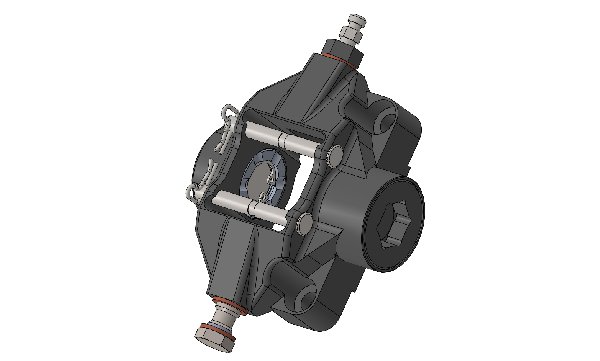 AP-RACE 06 FRONT RH BRAKE CALIPER - WITHOUT BRAKE PADS