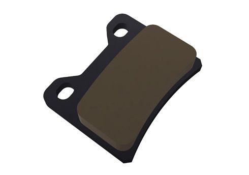 REAR HARD BRAK PAD FOR HYDRAULIC AP-RACE 01 CALIPER BLACK om.n 017/B4/88, 017/B2/44