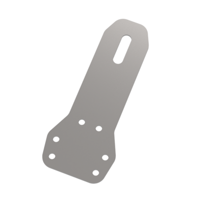 Stainless steel support for Tony Kart steering wheel thickness 2mm